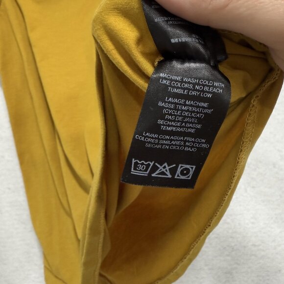 Kuhl Tank Top Womens Medium Yellow Mustard Recycled Polyester Spandex 20S 8454 - Picture 6 of 11